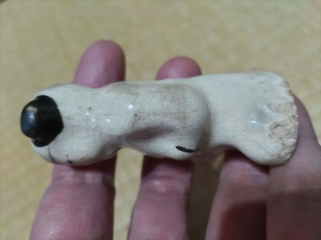 中国　· 磁州窯　唐子　人形　宋