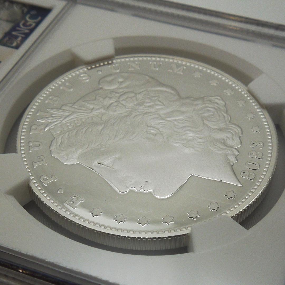 ★最高鑑定 NGC PF70 UCAM モルガンダラー 2023 銀貨