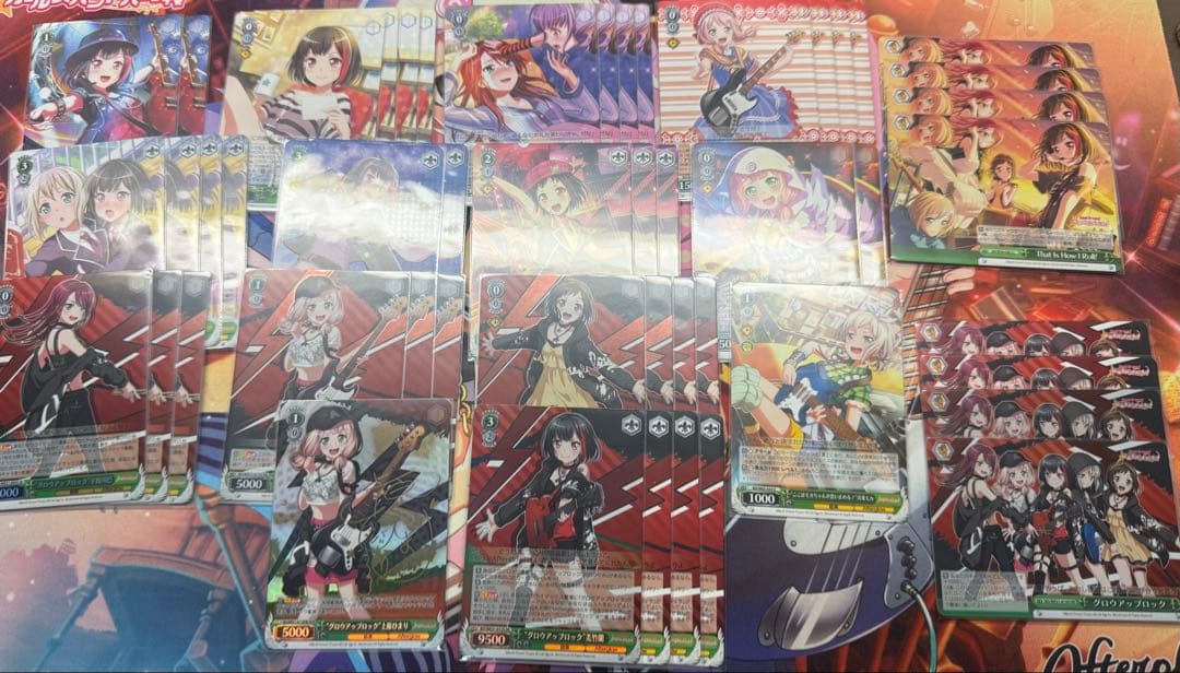 【引退品】ヴァイスシュヴァルツ デッキ　BanG Dream!ガルパ