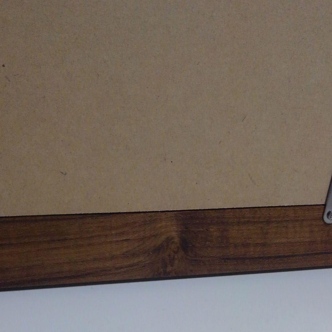 階段型面取り　B3 チーク無垢材　額縁　アクリル ポスターフレーム