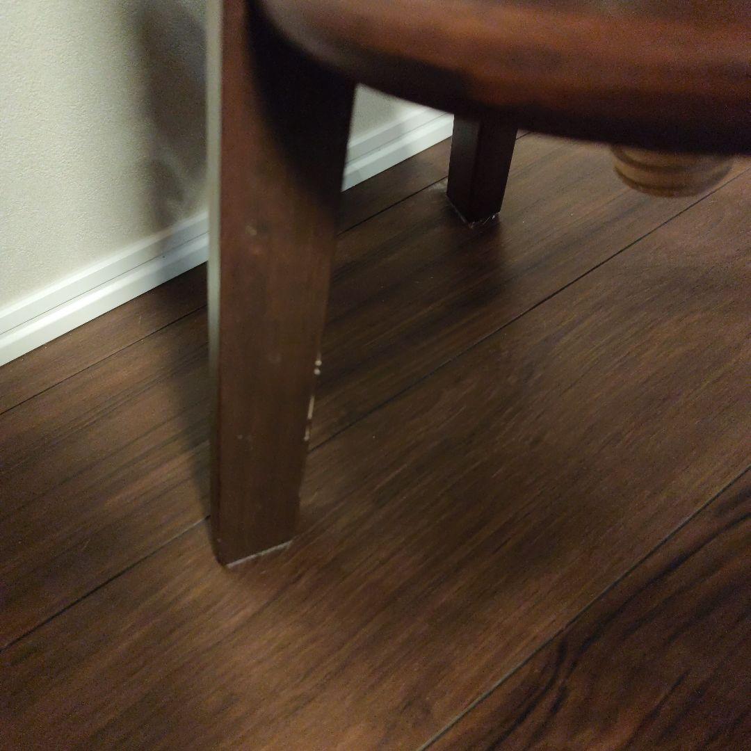 hanaさん専用　木製円形スピンチェア　2色セット　ハイタイプ