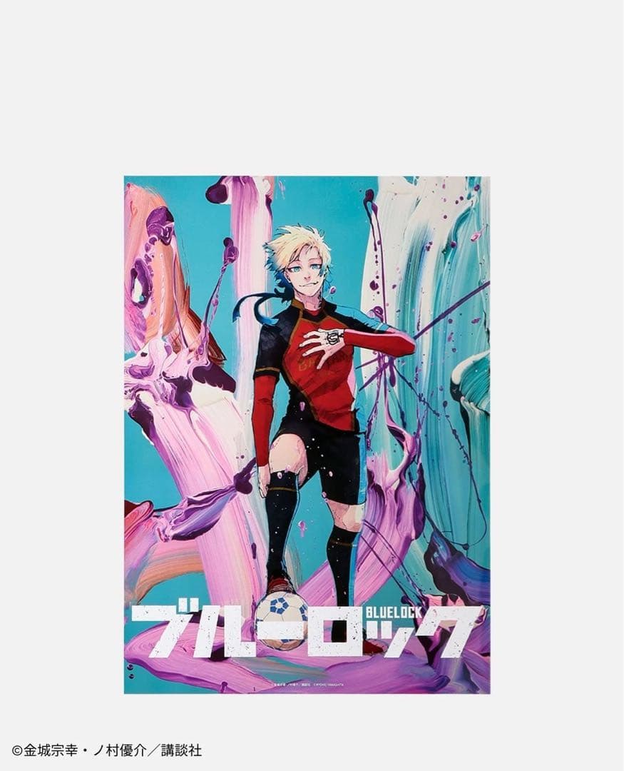 ブルーロック　伊勢丹　B2ポスター ミヒャエル・カイザー　潔 世一　2点セット
