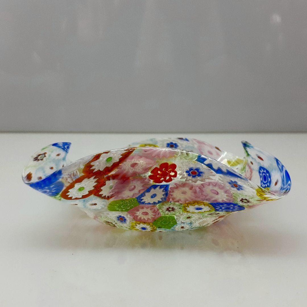 MURANO ムラノ 金彩 ミルフィオリ お碗 皿