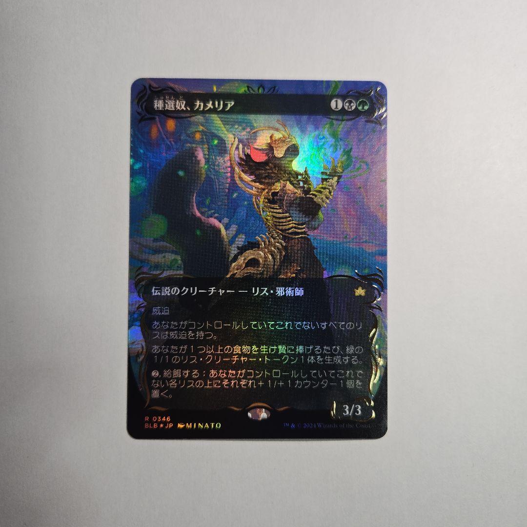 MTG 種選奴、カメリア レイズドFOIL 日本語