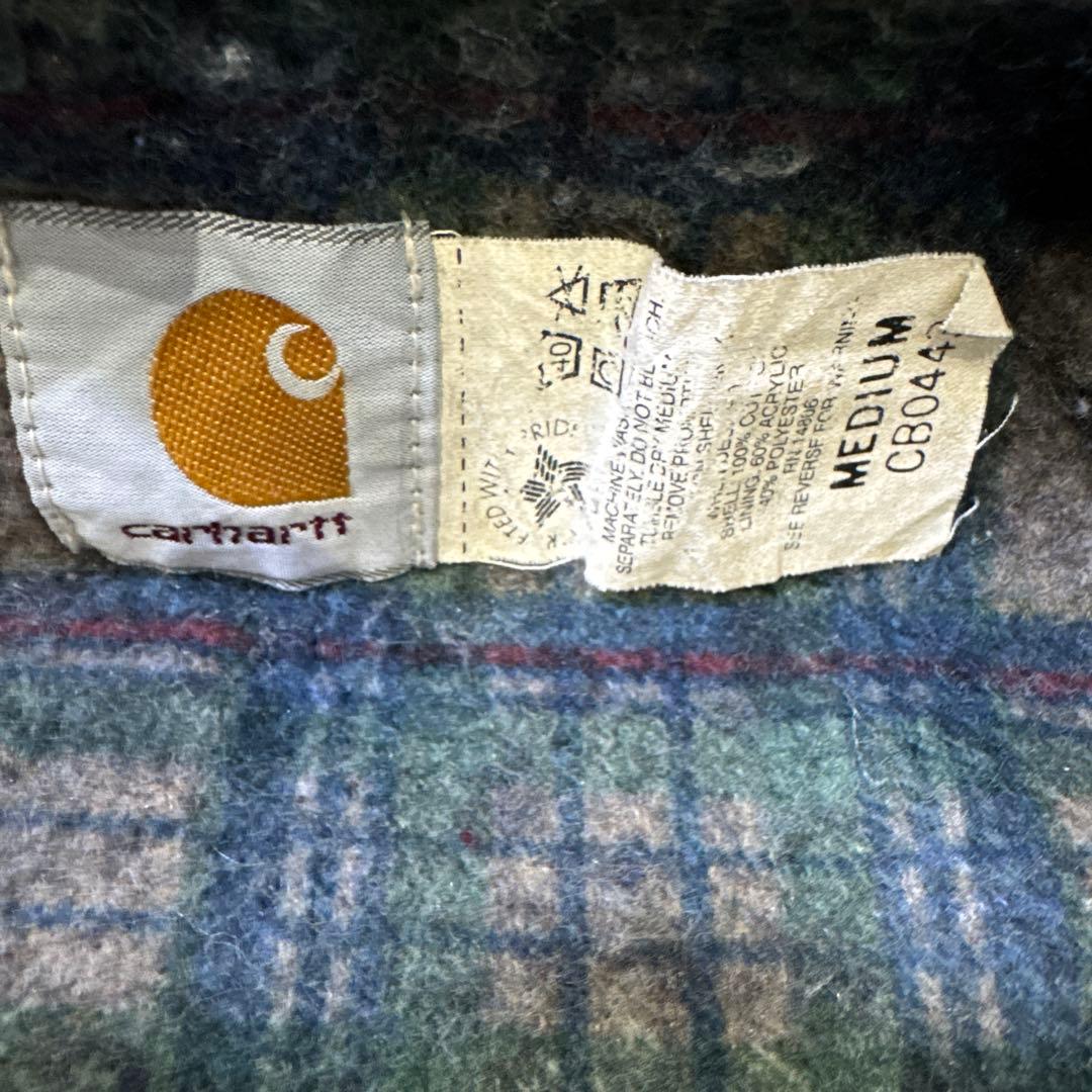 Carhartt グリーンデニムジャケット
