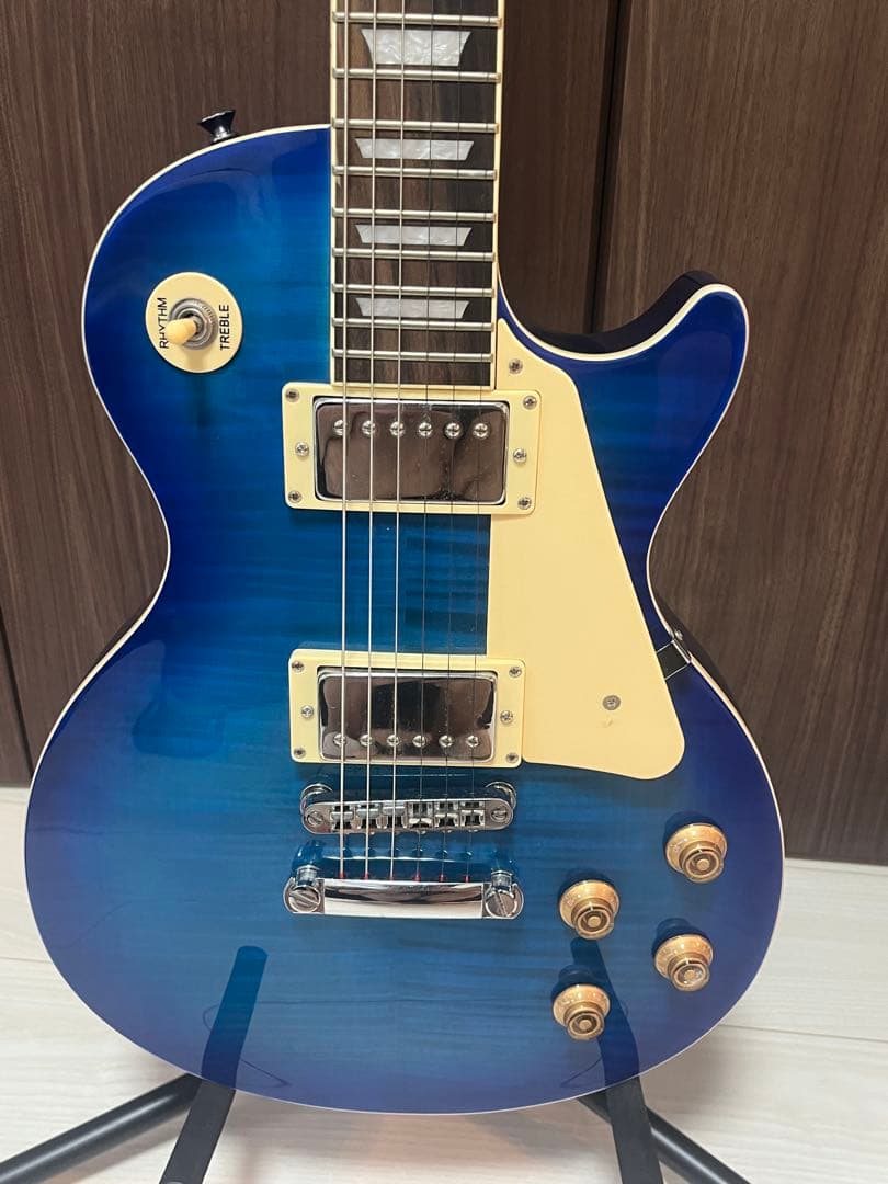 【動作確認済み】Blitz レスポール エレキギター ブルー