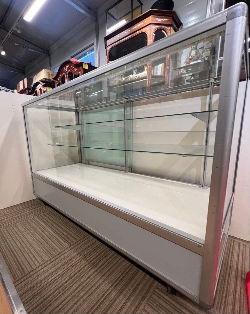 ショーケース　ショップ用ガラスショーケース　送料込み