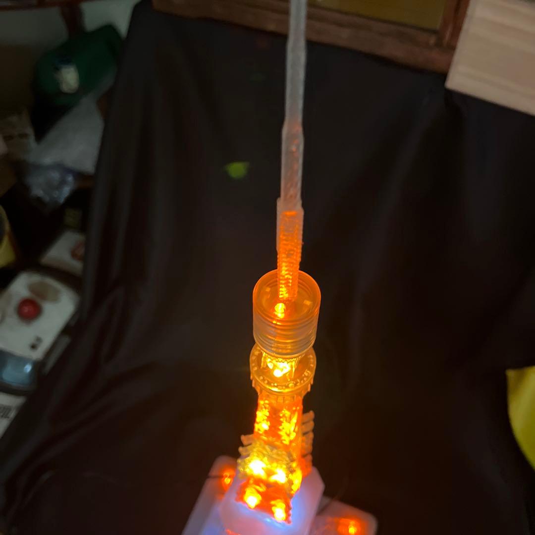 セガトイズ　東京タワー2007 オブジェ　1/500 クリスタルバージョン