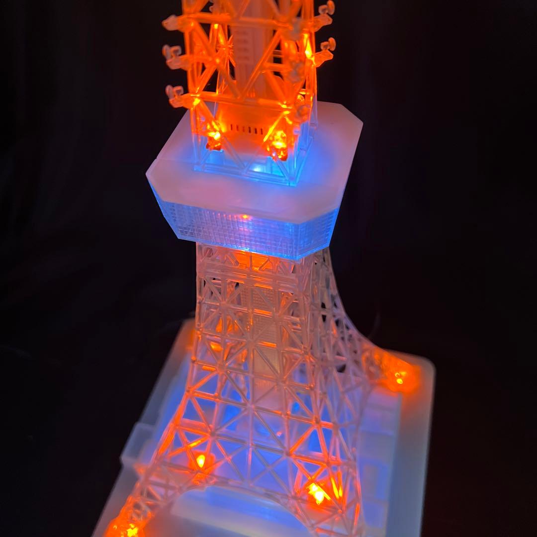 セガトイズ　東京タワー2007 オブジェ　1/500 クリスタルバージョン