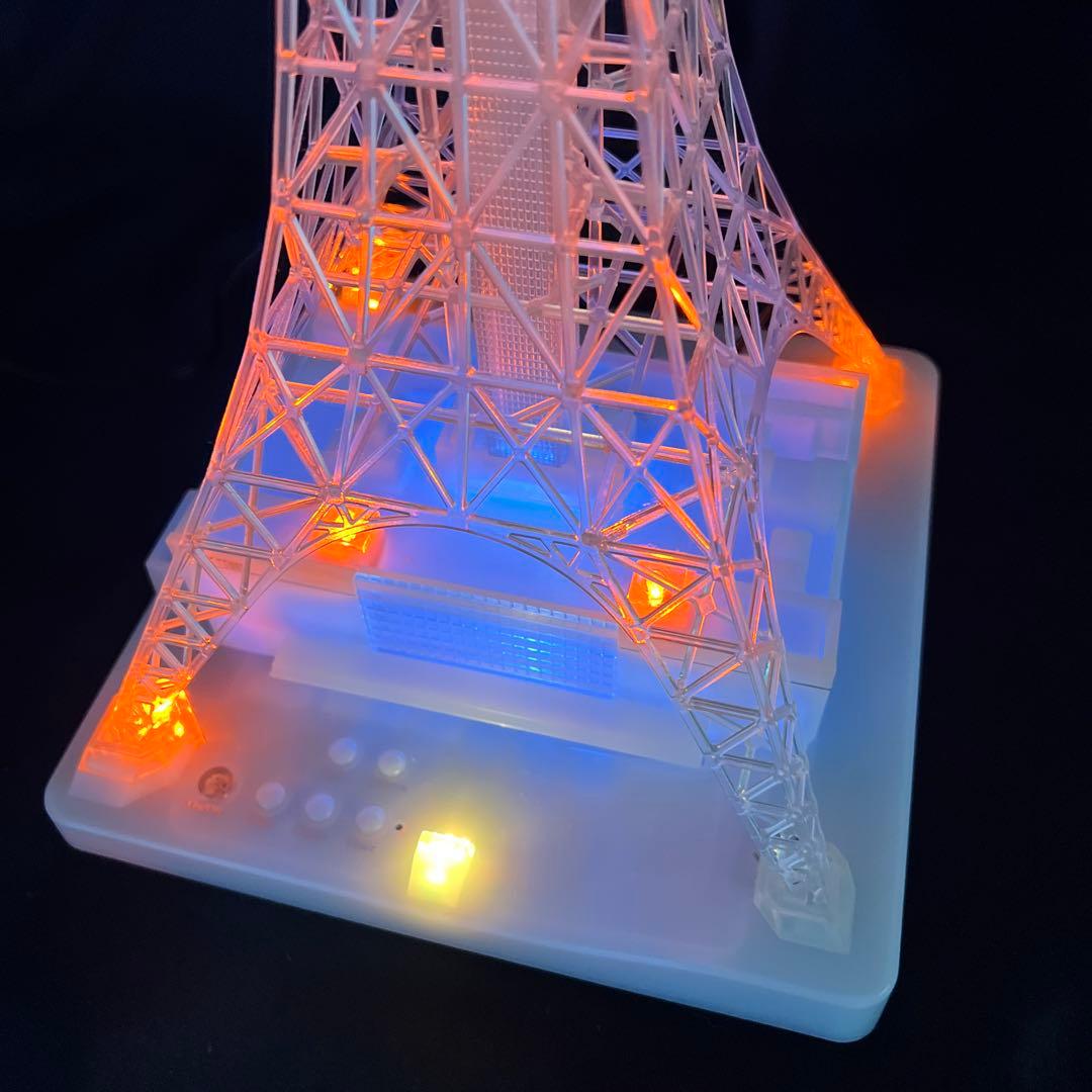 セガトイズ　東京タワー2007 オブジェ　1/500 クリスタルバージョン