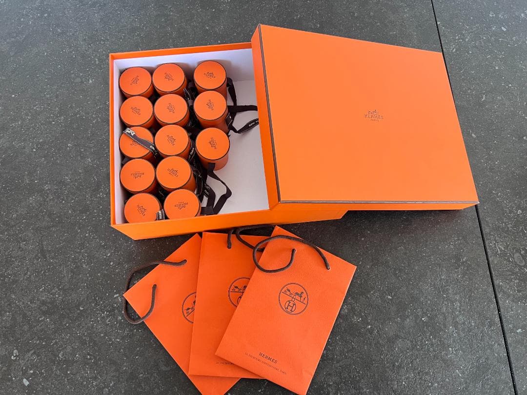 エルメス　ツイリーボックス　空箱　ボックス　紙袋　まとめ売り