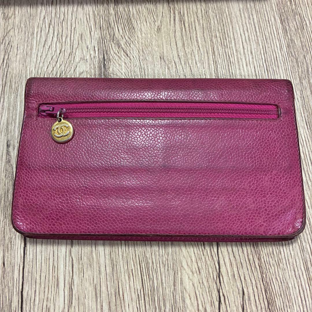 CHANEL 二つ折り財布