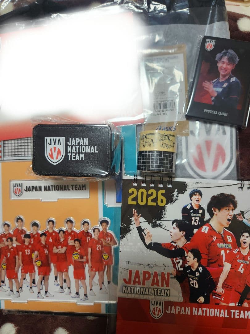 限定/男子バレー2025年グッズ7点セット 宮浦健人直筆サイン付き12/29〆