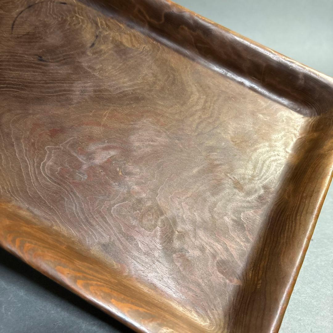 時代　木製　盆　２点　まとめて