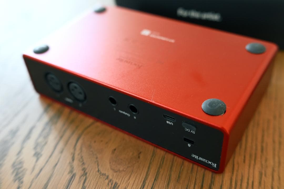 Focusrite Scarlett 2i2 Gen4 第4世代