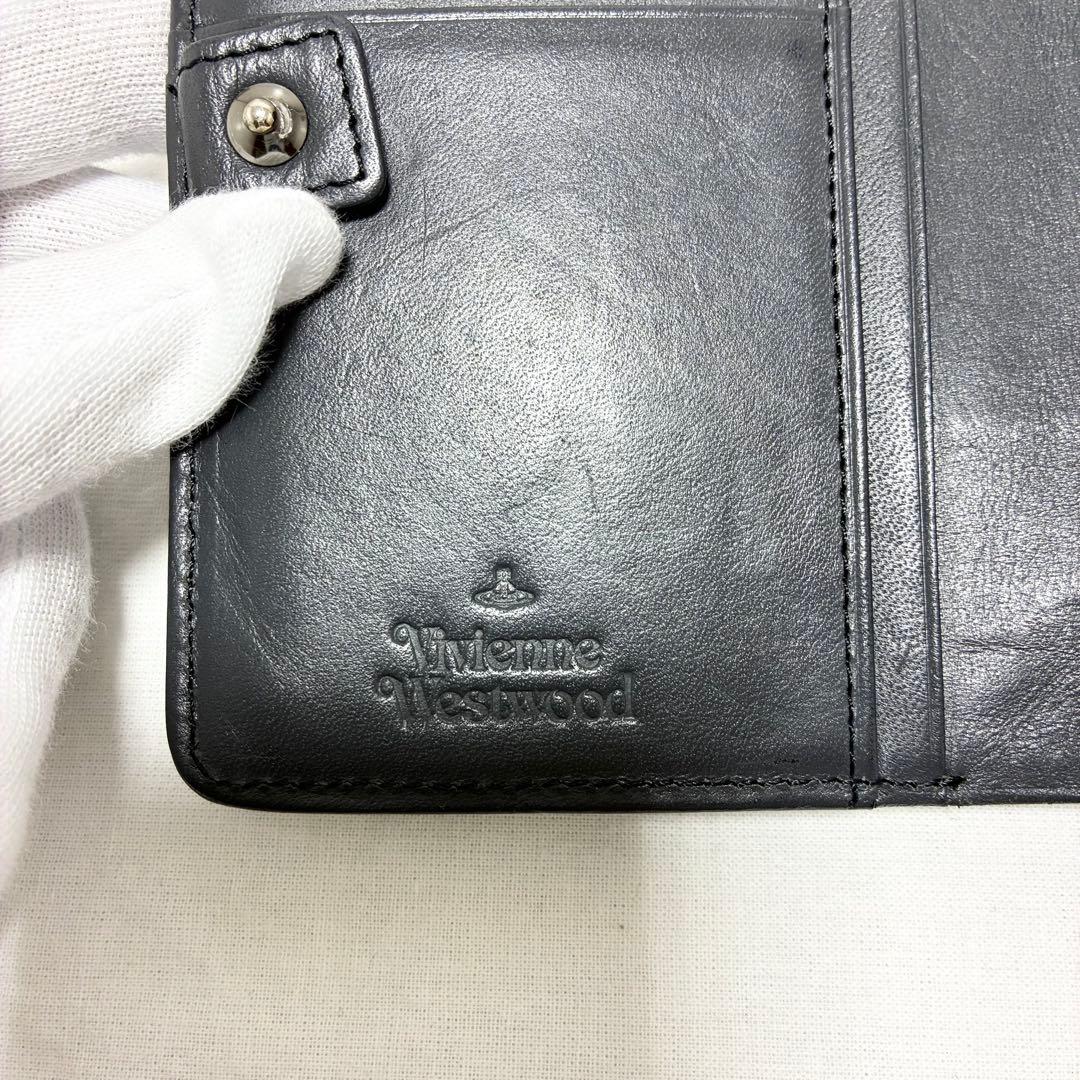 ヴィヴィアンウエストウッド/ARROW ORB JACQUARD 二つ折り財布
