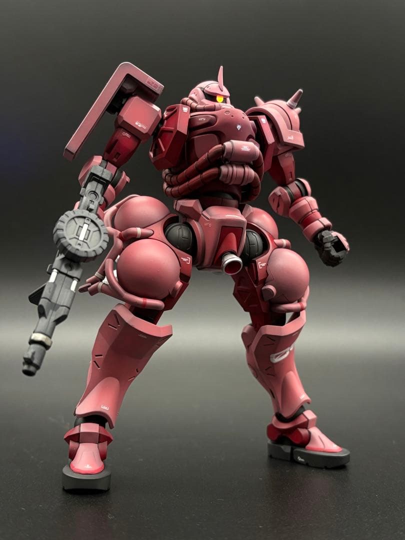 wata0130 HG シャア専用ザク(GQ)塗装済み完成