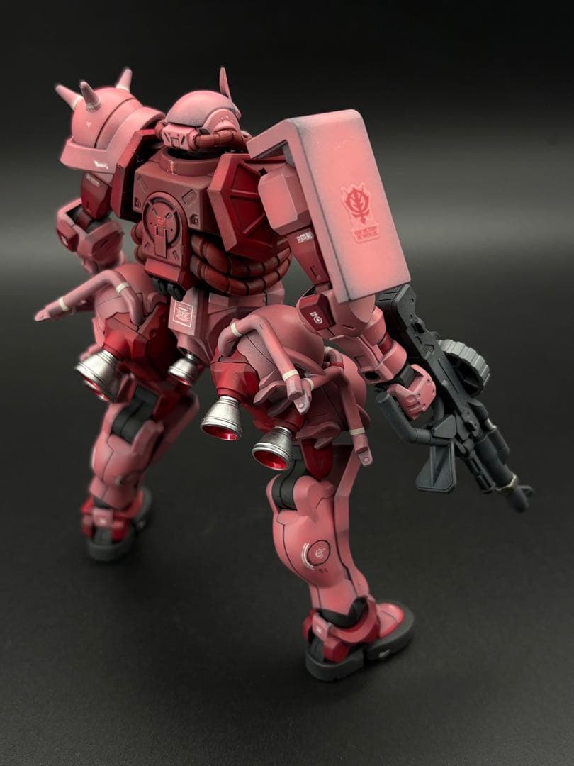 wata0130 HG シャア専用ザク(GQ)塗装済み完成