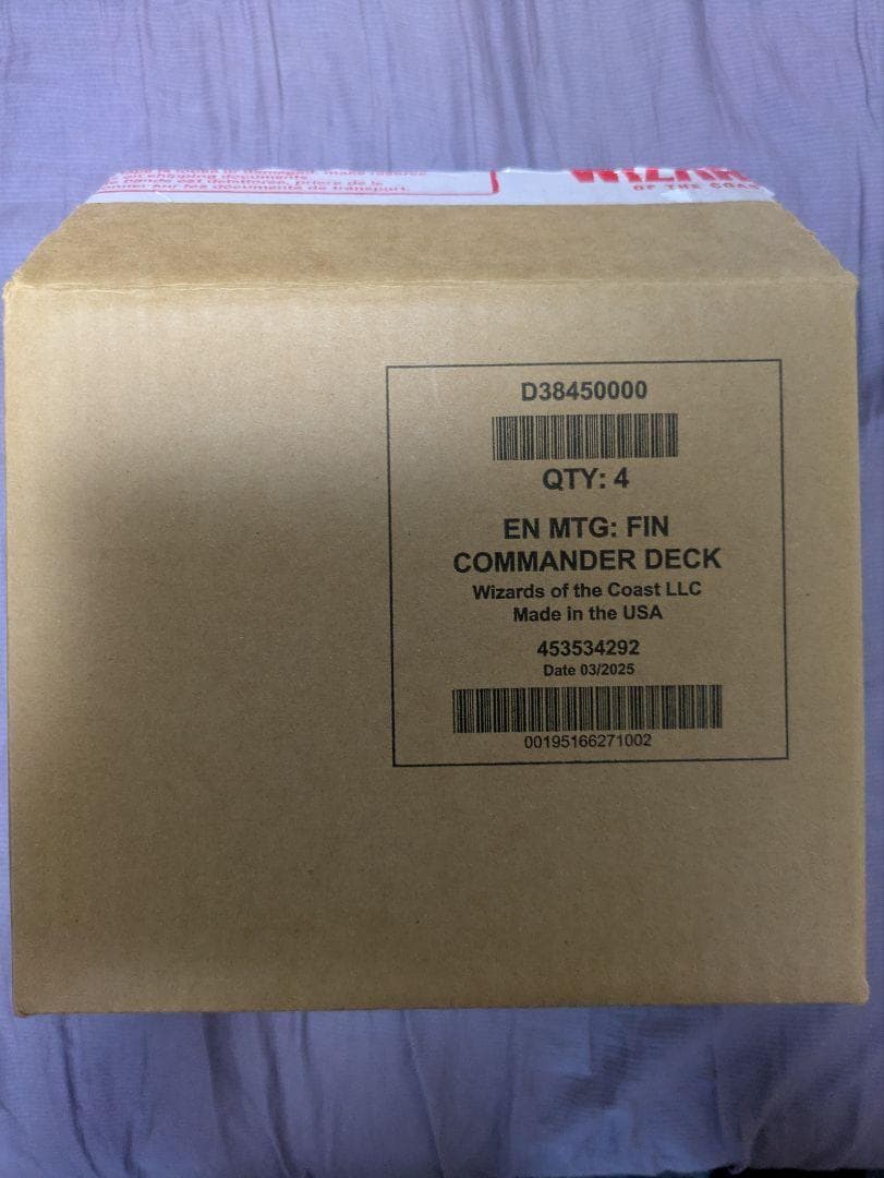 マジック：ザ・ギャザリングFINAL FANTASY統率者デッキ4種セット英語版