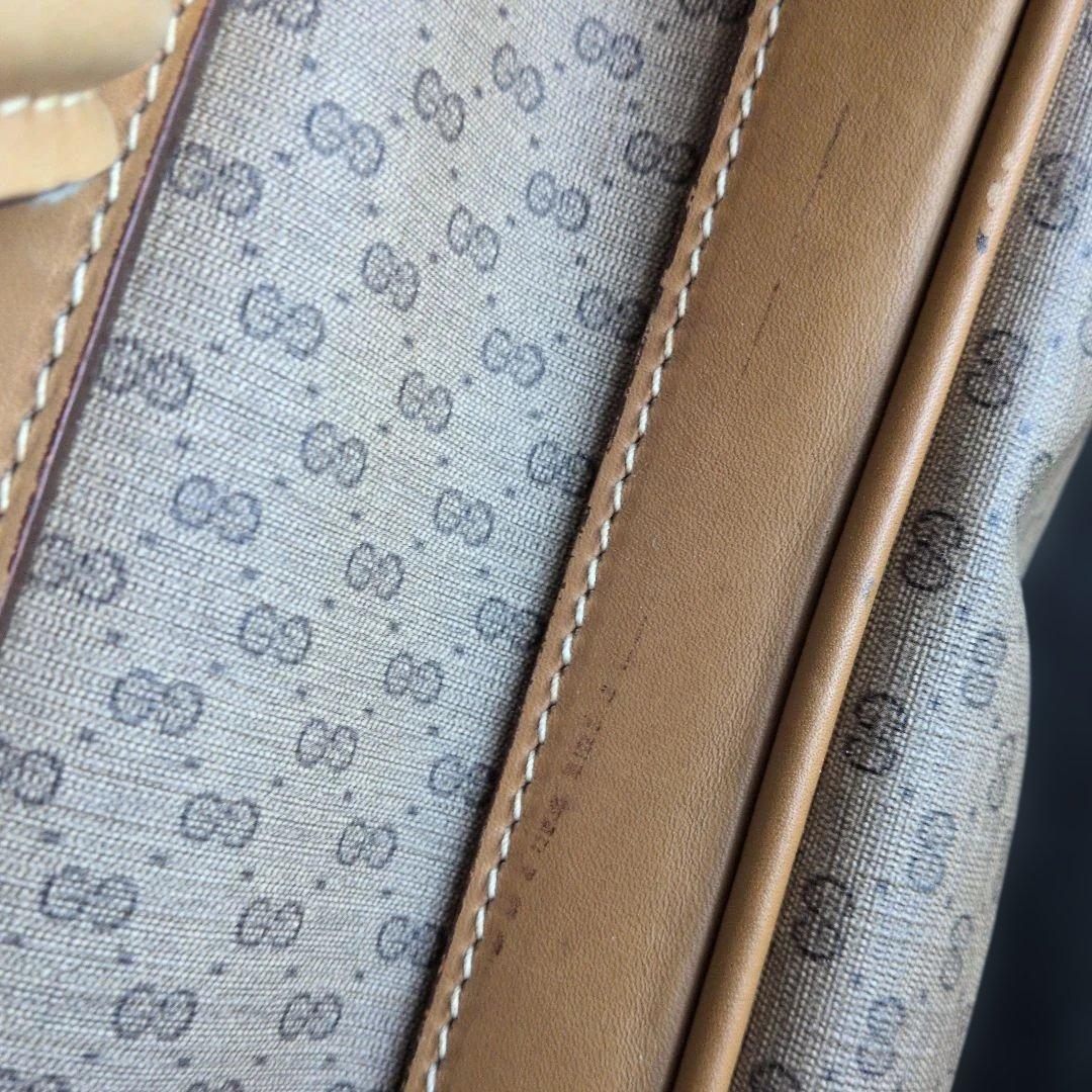 ♥海外からやってきた物♥ GUCCI マイクロソフトトランク ボストンバッグ