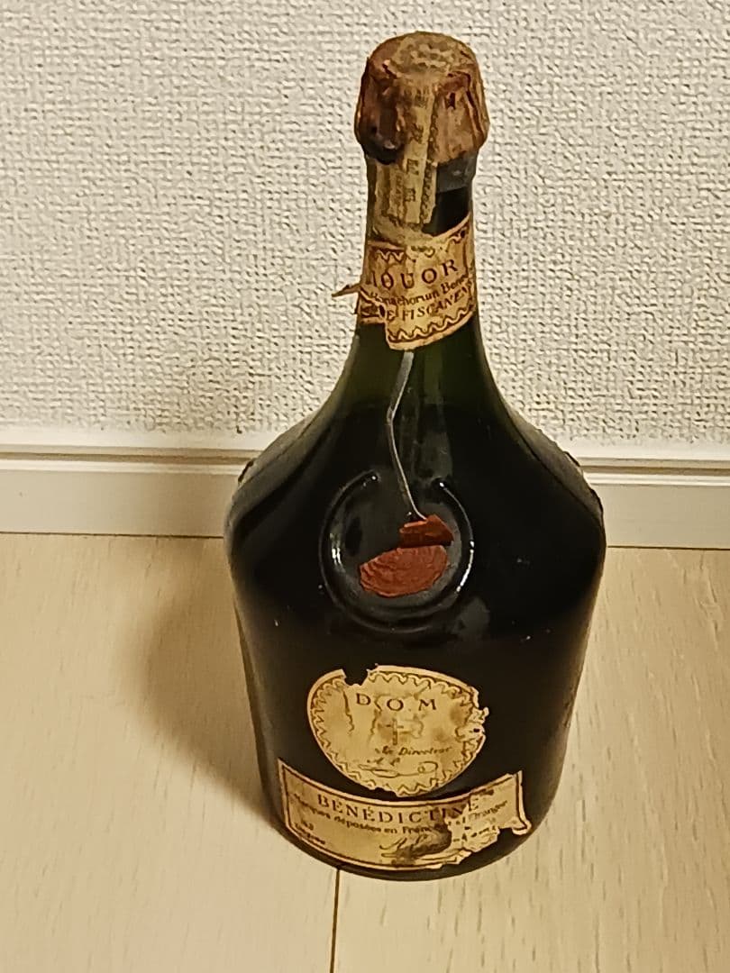 希少オールドボトル古酒ベネディクティン D.O.M 750ml　60年代～　和