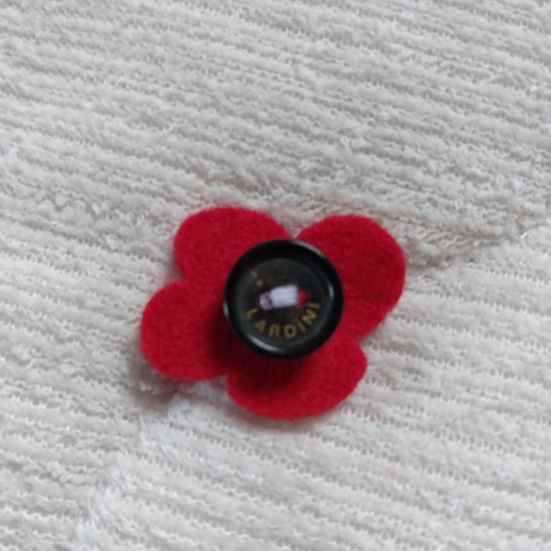 ラルディーニ　ブートニエール　赤・黒・緑