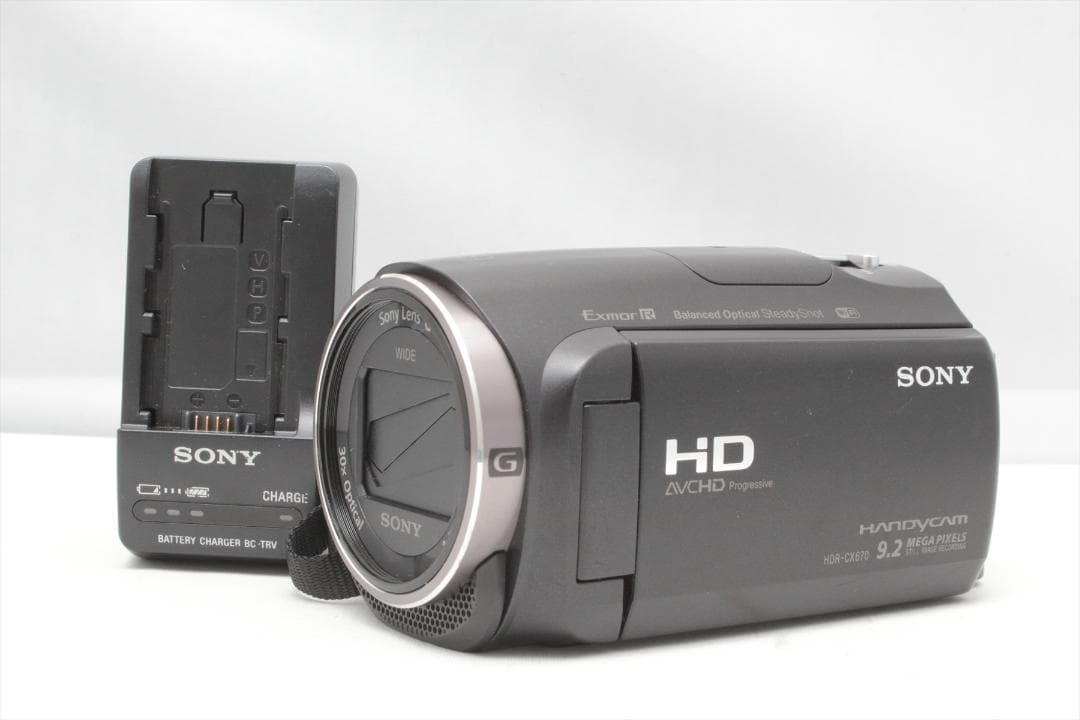 j_u！スマホ転送！SONY HDR-CX670　32GB SDカード