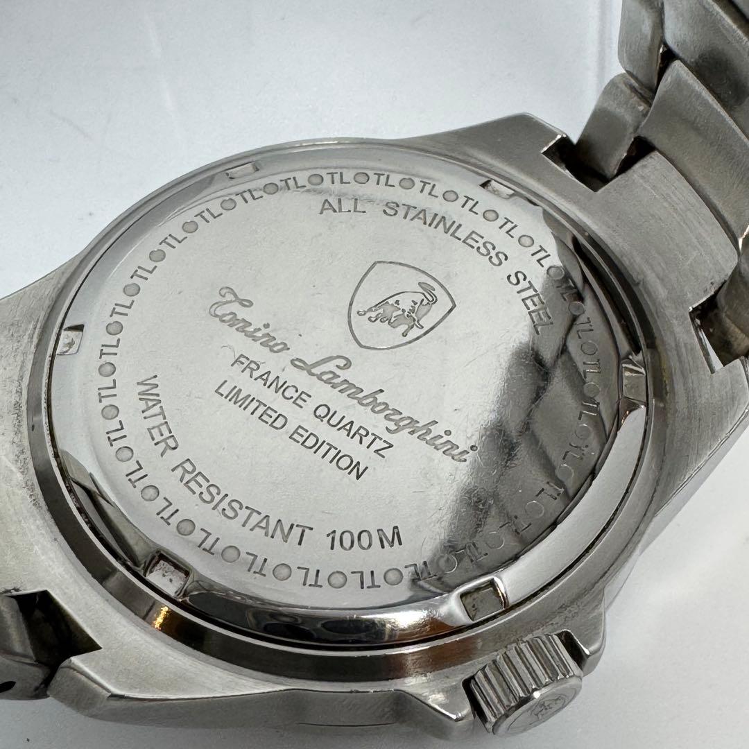 『希少』トニーノ・ランボルギーニ メンズクォーツ腕時計 クロノグラフ