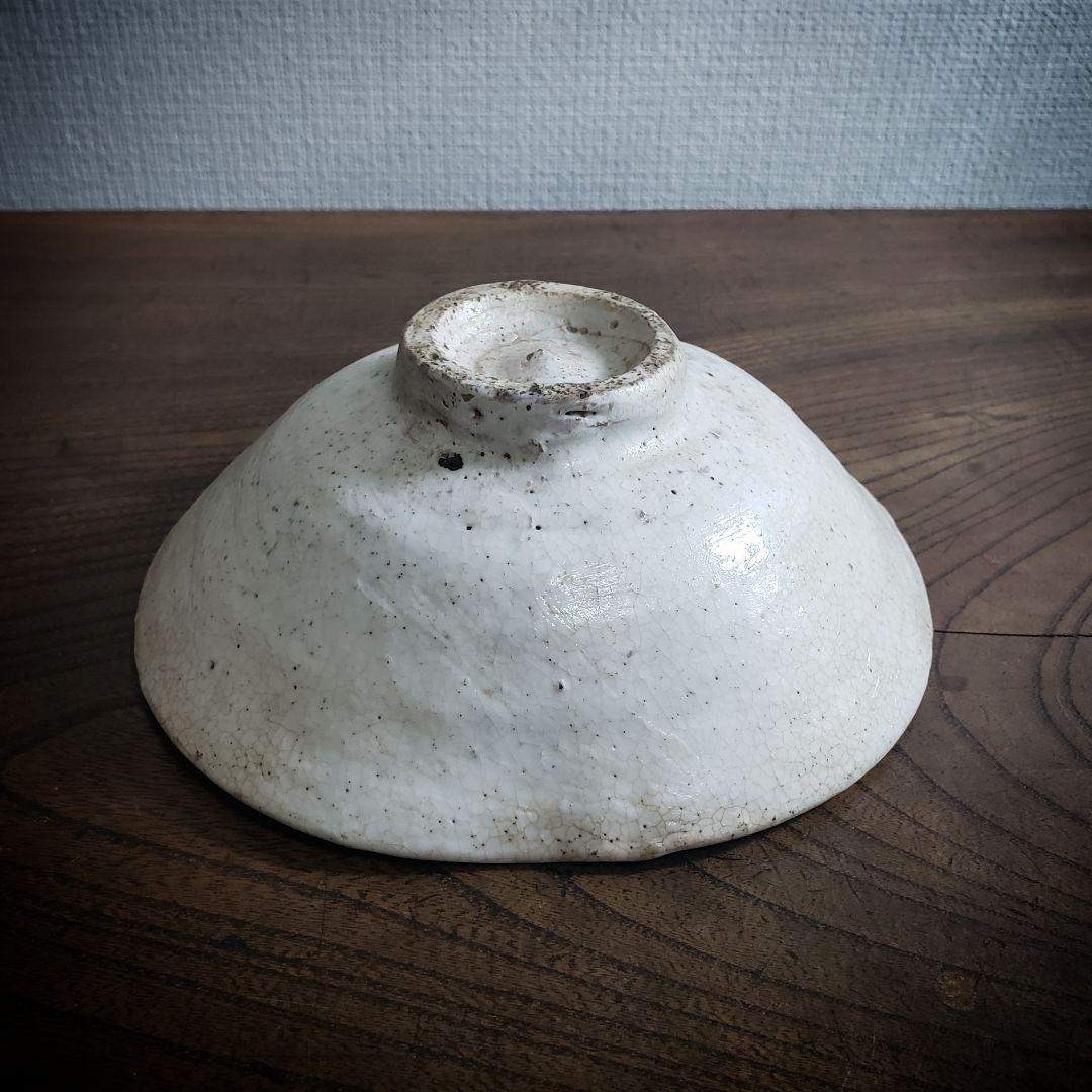 茶碗　抹茶碗　茶道具　茶器　平茶碗　浅鉢　盛皿　白　江戸