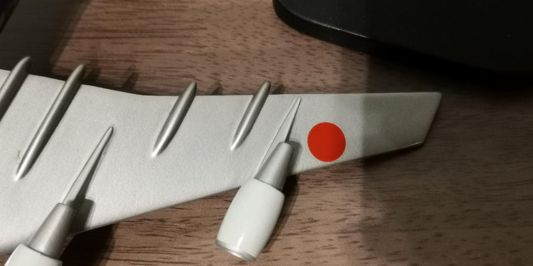 マリンジャンボ 747-400D ANA 【木造模型】　スケール 1/200