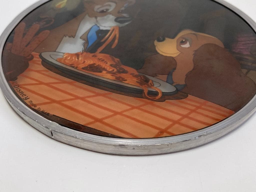 ★貴重★ わんわん物語 ステンドグラス グラスマスターズ 1990年代