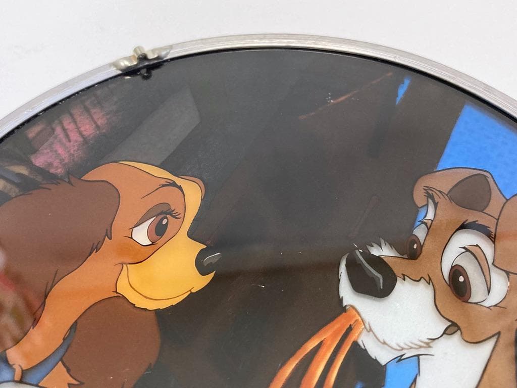 ★貴重★ わんわん物語 ステンドグラス グラスマスターズ 1990年代