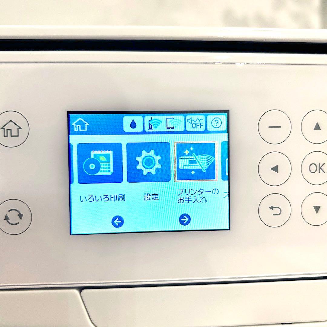 EPSON プリンター EP-811aw ジャンク品 ホワイト インクジェット