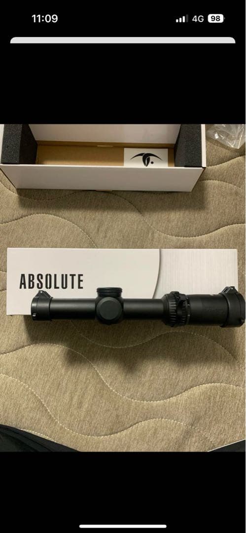 ノーベルアームズ　 ABSOLUTE 1-6X24 IR ※マウント付属