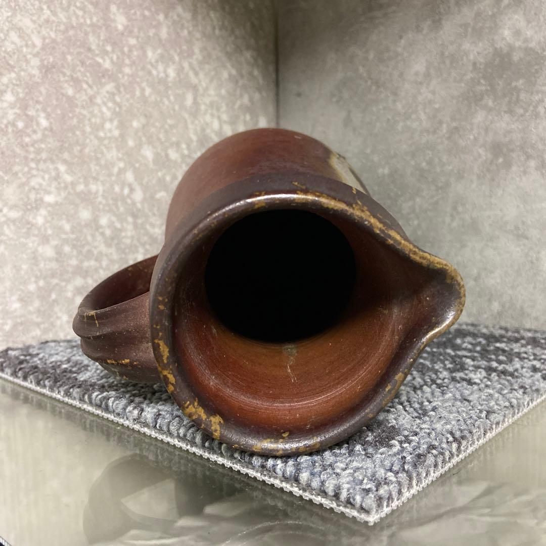 備前焼　水差し　ピッチャー　作家物　25センチ