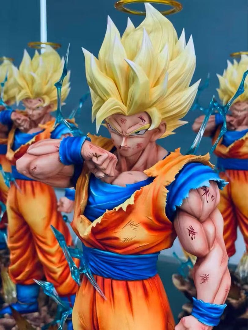 ドラゴンボール 孫悟空 ガレキ ガレージキット スタチューX③①④