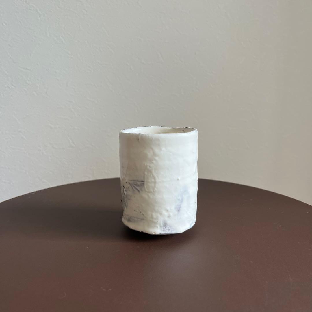 辻村史朗 辻村史郎 粉吹 ぐい呑み 湯呑 / 陶器 陶芸 陶芸家 辻村唯 辻村塊
