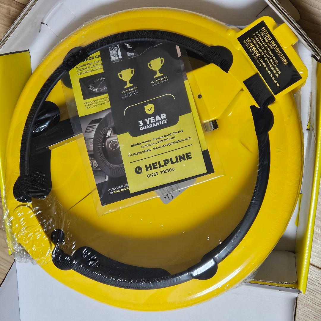 未使用 disklok Sサイズ 最強ハンドルロック ランドクルーザー盗難防止