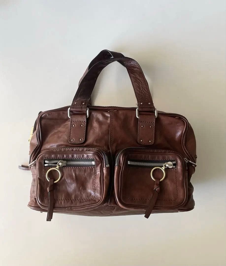 専用 Chloe Betty Brown Leather Bag