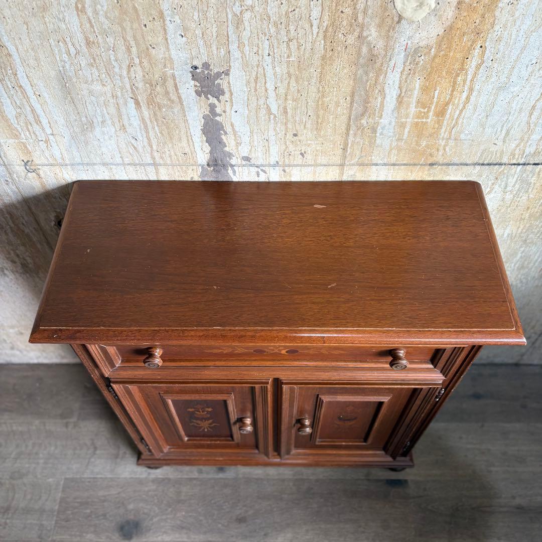 イタリア象嵌　コンソールテーブル　キャビネット　ヴィンテージ