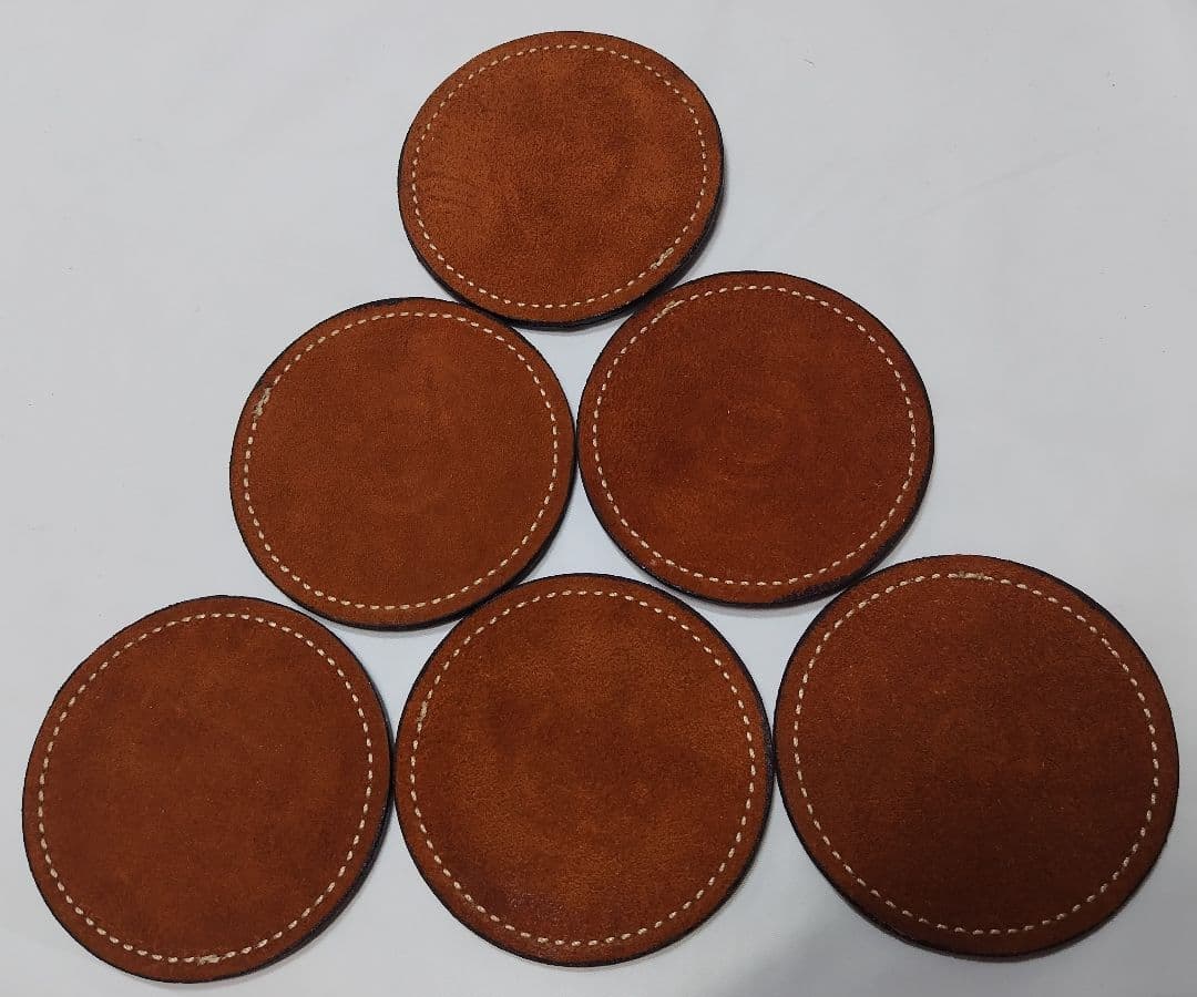 BIANCHI ビアンキ レザー コースター 未使用品 3セット 18枚 まとめ