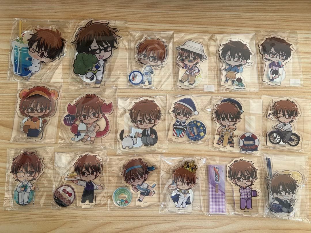 ダイヤのA プリンセスカフェ　コラボカフェ　御幸一也　アクリルスタンド　セット