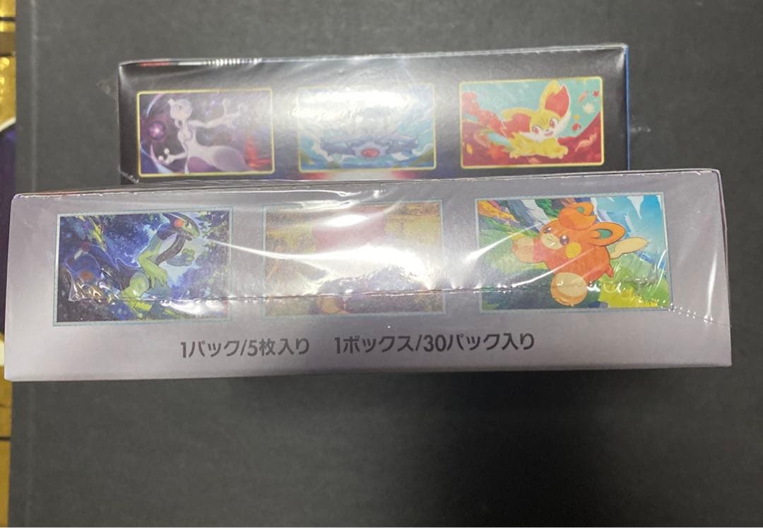 ポケカ　BOX バイオレットex 白熱のアルカナ　【シュリンク付】