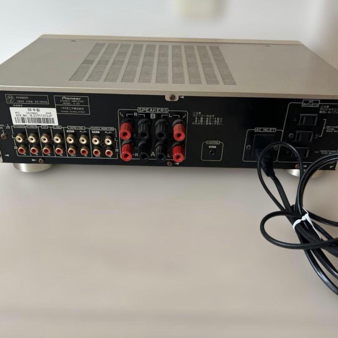 Pioneer プリメインアンプ A-D3