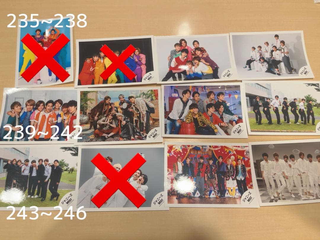 ジャニーズWEST WEST. 公式写真 集合