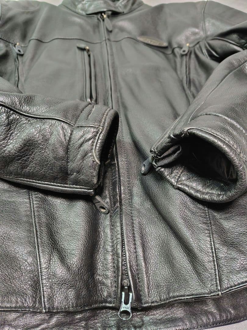 ハーレーダビッドソン レーザージャケット 革ジャン FXRG インナー付 L