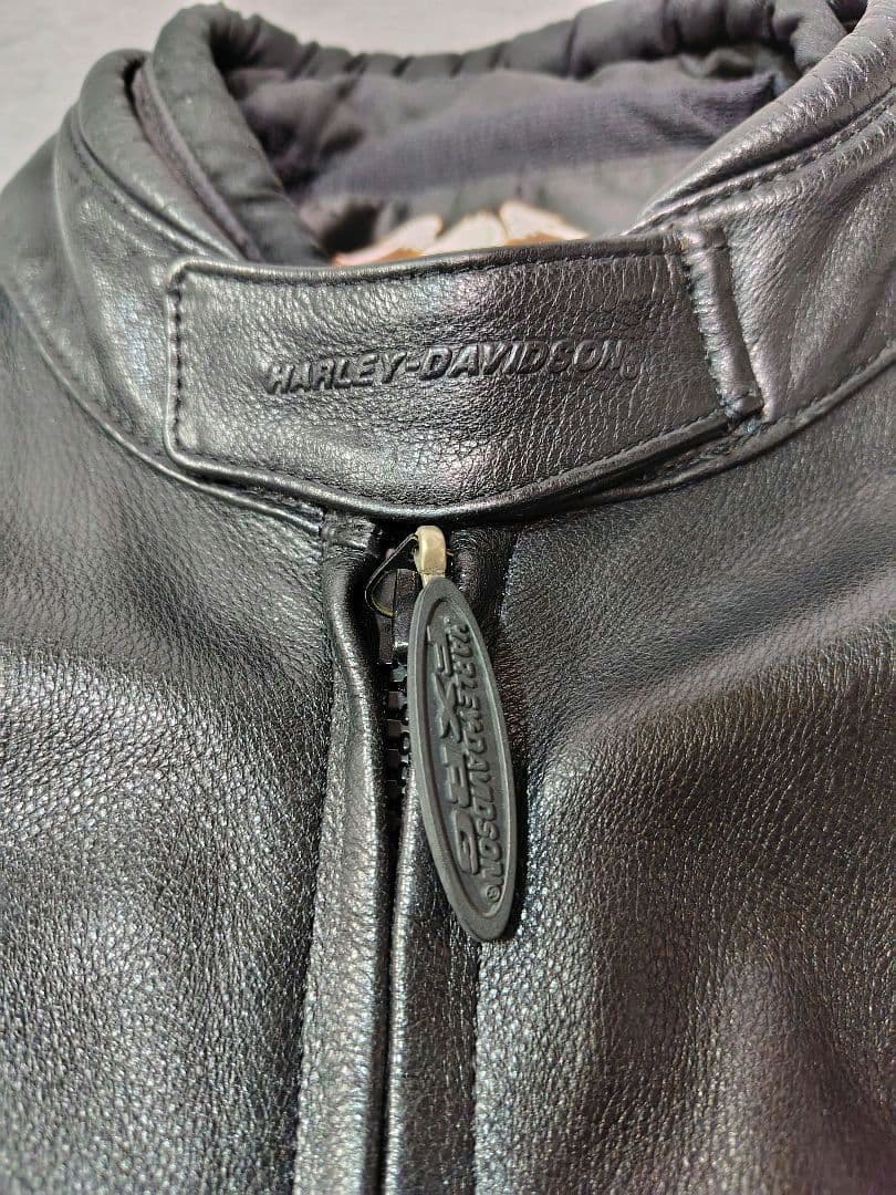 ハーレーダビッドソン レーザージャケット 革ジャン FXRG インナー付 L