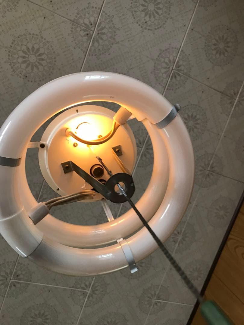 昭和レトロ ペンダントライト　蛍光灯　吊り下げ