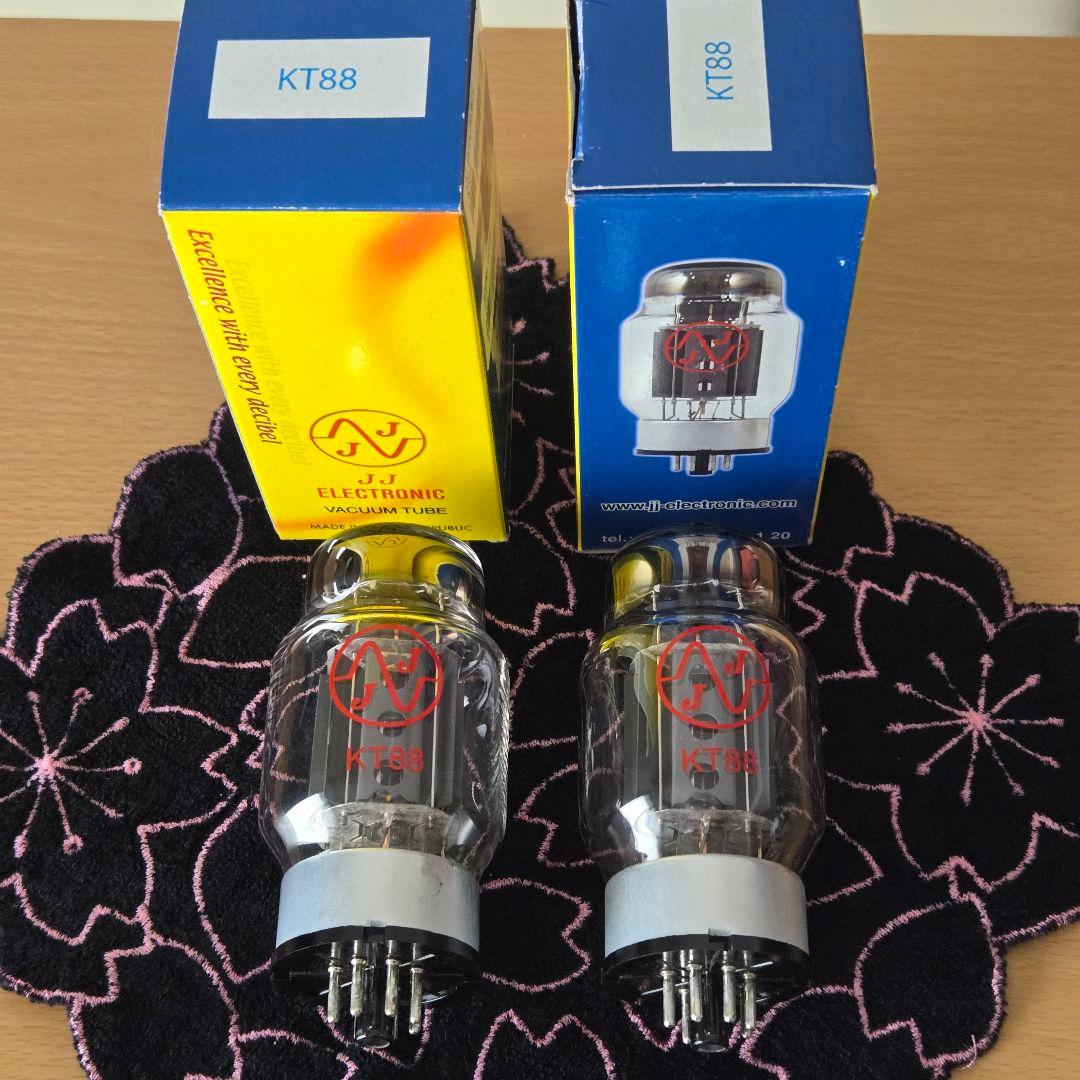 JJ ELECTRONIC KT88 真空管 2本マッチングセット