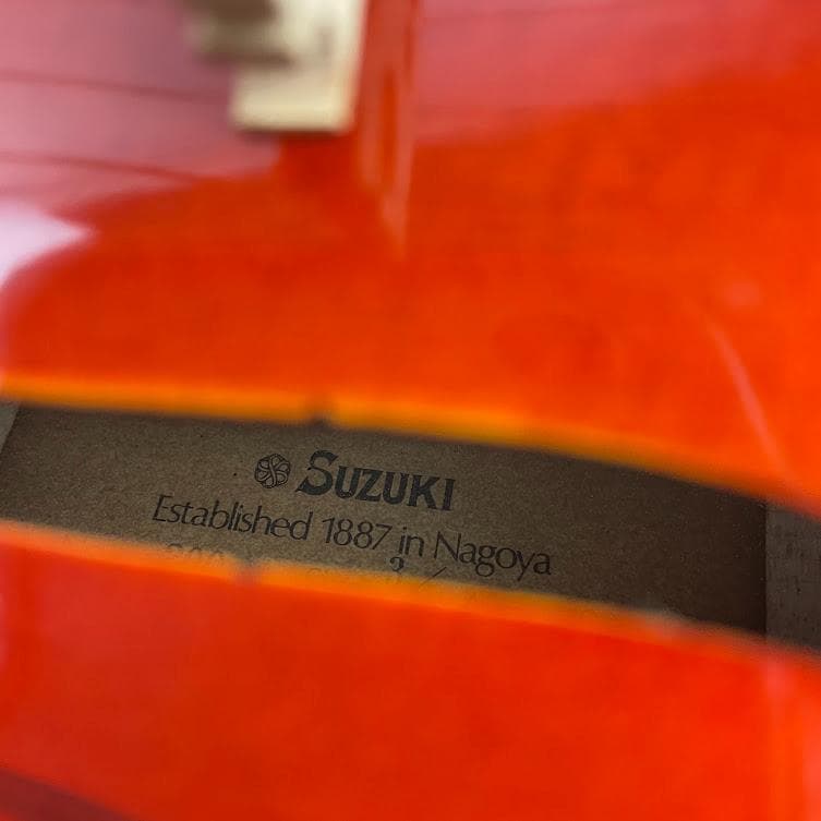 極美品●鈴木バイオリン● No.300 3/4 1984年製 弓・杉藤 スズキ